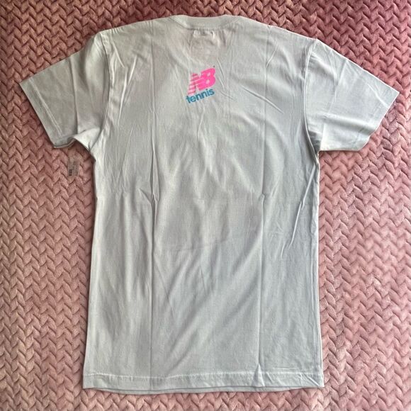 NWT New Balance Colorful Graphic Tee Mens Size S - Picture 3 of 5